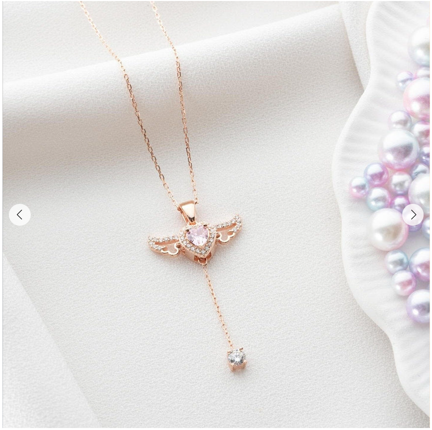 Heart With Wings Necklace